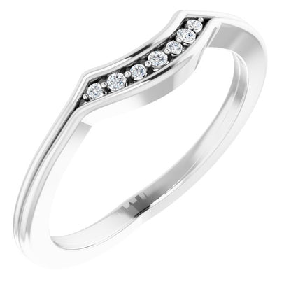 .04 CTW Natural Diamond Matching Band, 2.9 mm