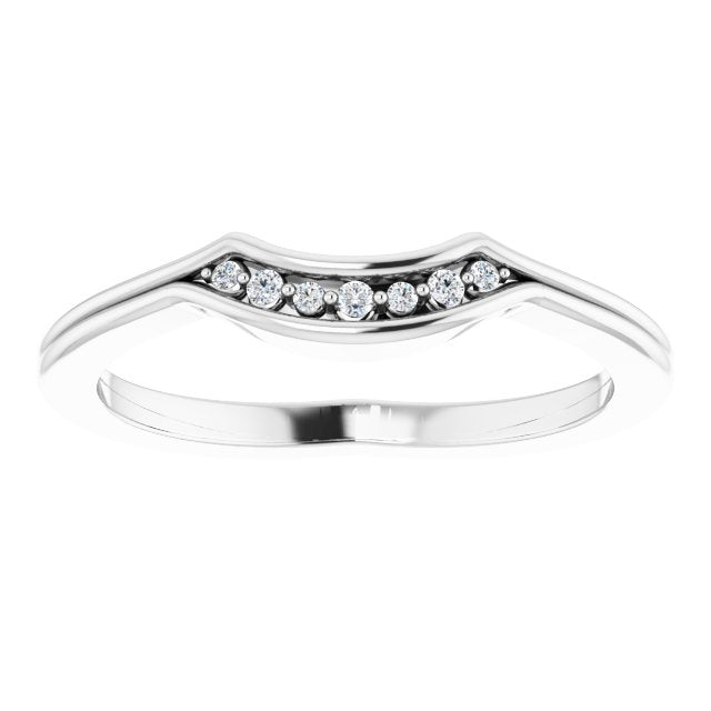 .04 CTW Natural Diamond Matching Band, 2.9 mm