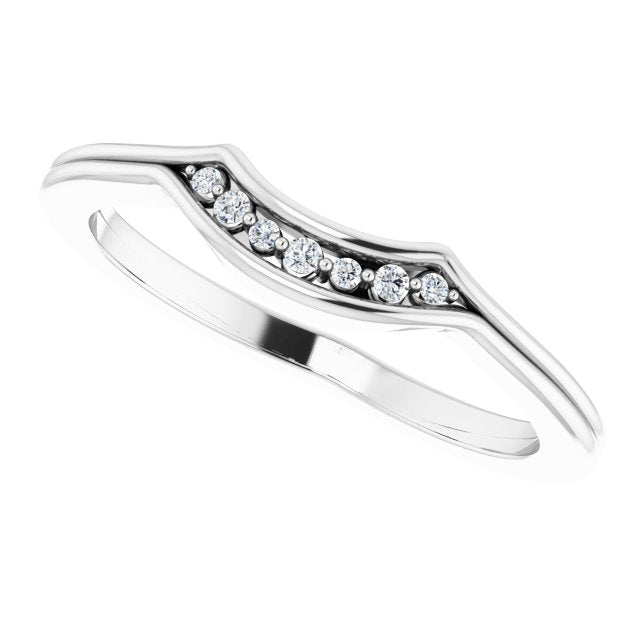 .04 CTW Natural Diamond Matching Band, 2.9 mm