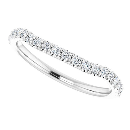1/4 CTW Natural Diamond Matching Band, 4.2 mm