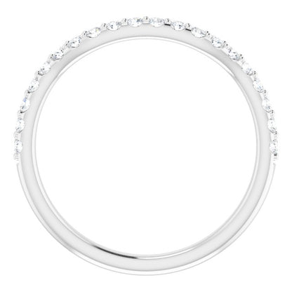 1/4 CTW Natural Diamond Matching Band, 4.2 mm