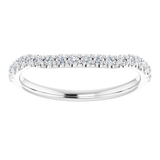 1/4 CTW Natural Diamond Matching Band, 4.2 mm