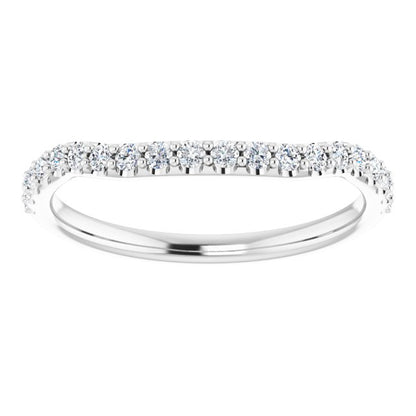 1/4 CTW Natural Diamond Matching Band, 4.2 mm