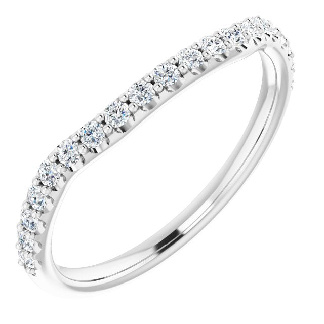 1/4 CTW Natural Diamond Matching Band, 4.2 mm