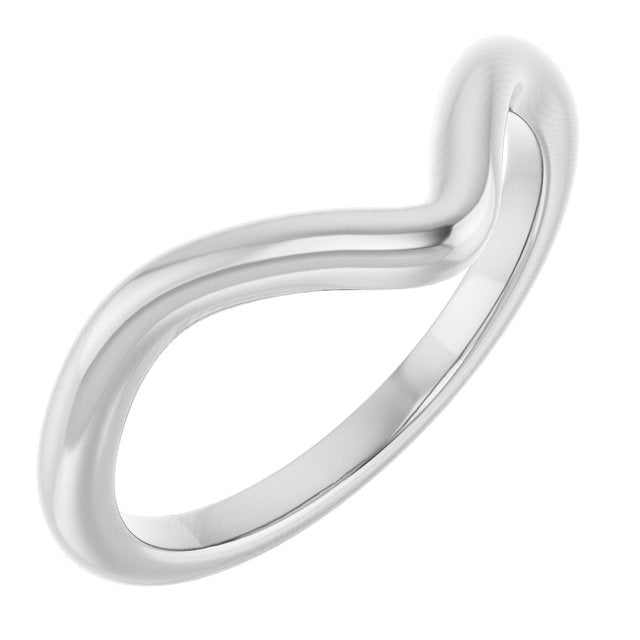 Band for 8 x 6 mm Emerald Ring