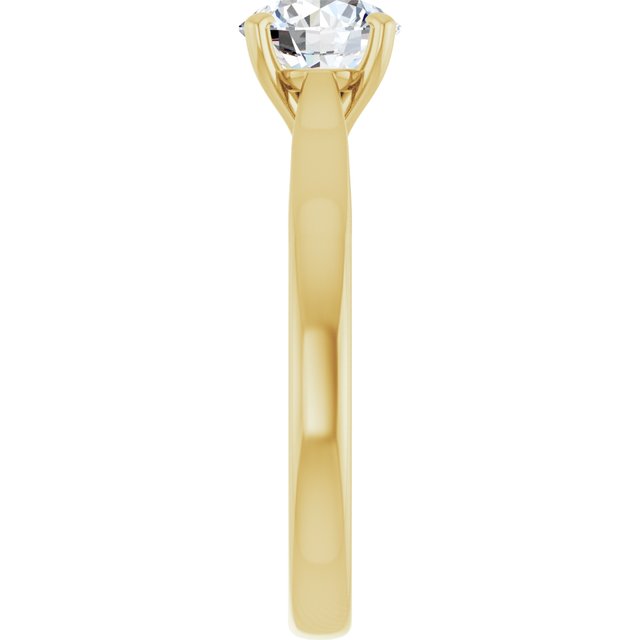 1 CTW Lab-Grown Diamond Engagement Ring, 6.09 mm