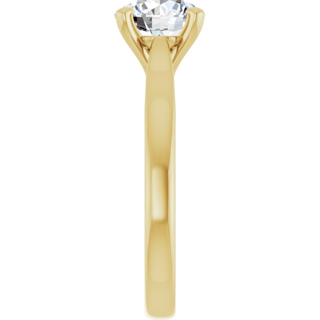 1 1/2 CTW Lab-Grown Diamond Engagement Ring, 7.3 mm