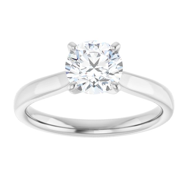 1 CTW Lab-Grown Diamond Engagement Ring, 6.09 mm