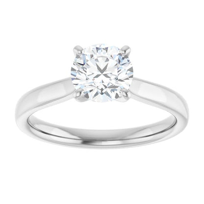 1 CTW Lab-Grown Diamond Engagement Ring, 6.09 mm