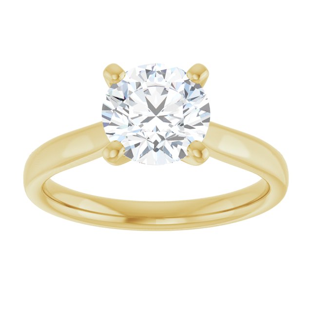 1 1/2 CTW Lab-Grown Diamond Engagement Ring, 7.3 mm