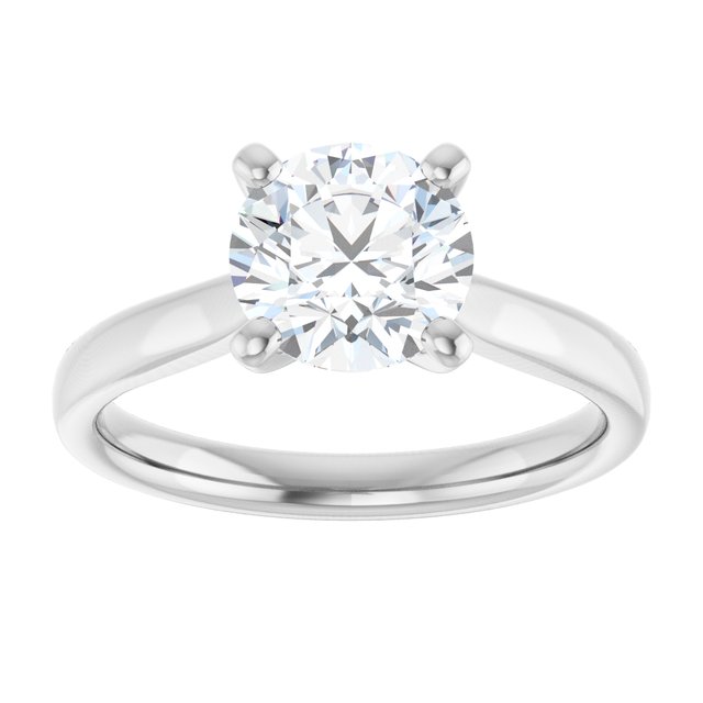 1 1/2 CTW Lab-Grown Diamond Engagement Ring, 7.3 mm