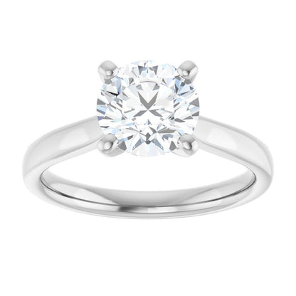 1 1/2 CTW Lab-Grown Diamond Engagement Ring, 7.3 mm