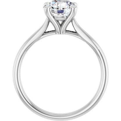 1 1/2 CTW Lab-Grown Diamond Engagement Ring, 7.3 mm