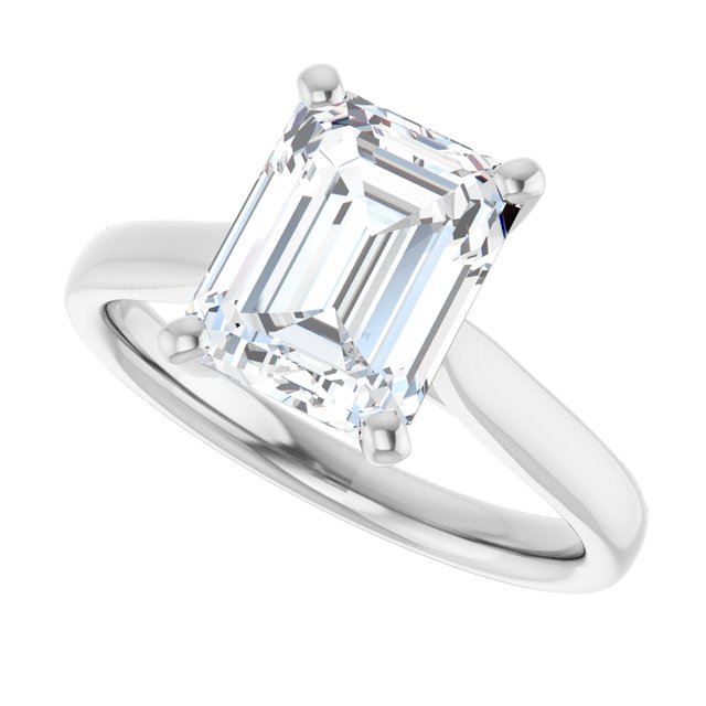 2 1/2 CTW Lab-Grown Diamond Engagement Ring, 8.62 mm