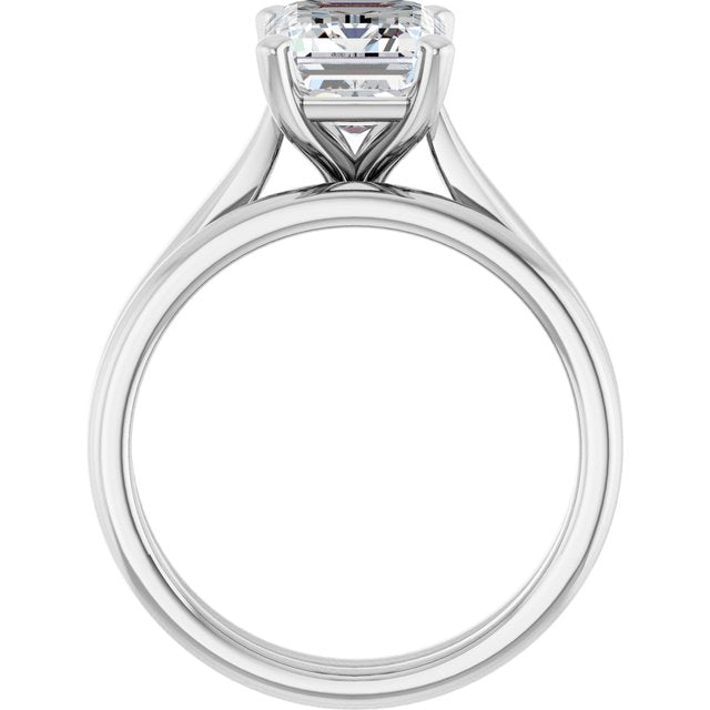 2 1/2 CTW Lab-Grown Diamond Engagement Ring, 8.62 mm