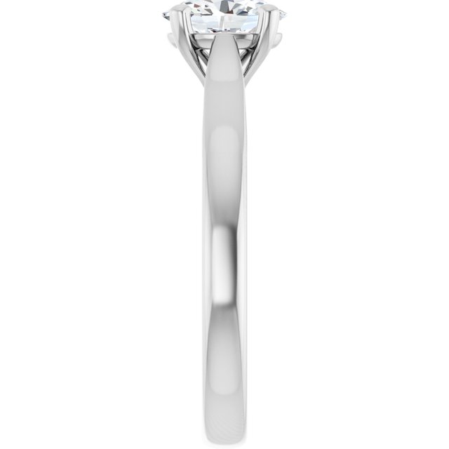 3/4 CTW Lab-Grown Diamond Engagement Ring, 6.51 mm