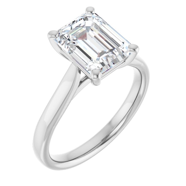 2 1/2 CTW Lab-Grown Diamond Engagement Ring, 8.62 mm