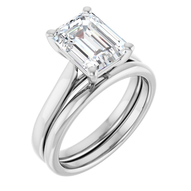 2 1/2 CTW Lab-Grown Diamond Engagement Ring, 8.62 mm