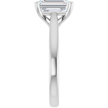 2 1/2 CTW Lab-Grown Diamond Engagement Ring, 8.62 mm