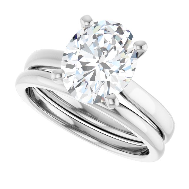 2 1/2 CTW Lab-Grown Diamond Engagement Ring, 8.62 mm