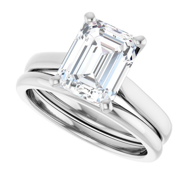 2 1/2 CTW Lab-Grown Diamond Engagement Ring, 8.62 mm