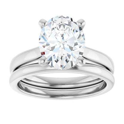 2 1/2 CTW Lab-Grown Diamond Engagement Ring, 8.62 mm