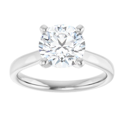 2 CTW Lab-Grown Diamond Engagement Ring, 7.81 mm