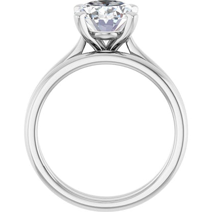 2 1/2 CTW Lab-Grown Diamond Engagement Ring, 8.62 mm