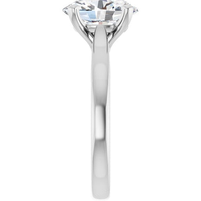 2 1/2 CTW Lab-Grown Diamond Engagement Ring, 8.62 mm