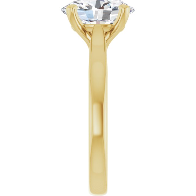 2 1/2 CTW Lab-Grown Diamond Engagement Ring, 8.62 mm