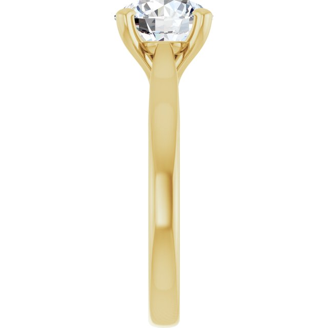 2 CTW Lab-Grown Diamond Engagement Ring, 7.81 mm