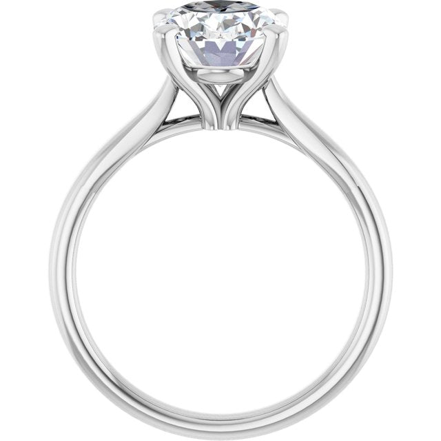 2 1/2 CTW Lab-Grown Diamond Engagement Ring, 8.62 mm