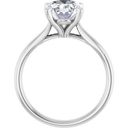 2 1/2 CTW Lab-Grown Diamond Engagement Ring, 8.62 mm