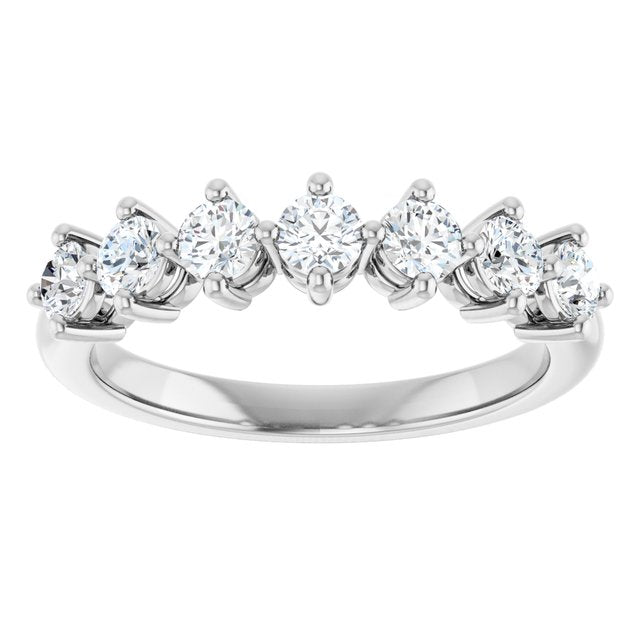 3/4 CTW Natural Diamond Anniversary Band, 4.49 mm