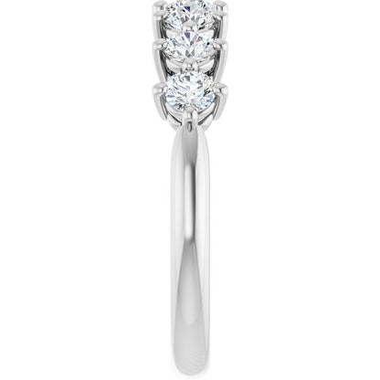 3/4 CTW Natural Diamond Anniversary Band, 4.49 mm