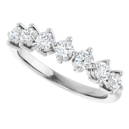 3/4 CTW Natural Diamond Anniversary Band, 4.49 mm
