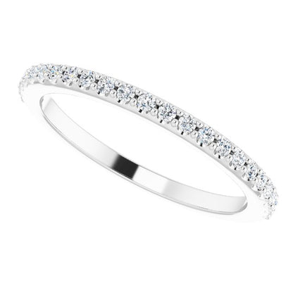 1/5 CTW Natural Diamond Band, 1.8 mm