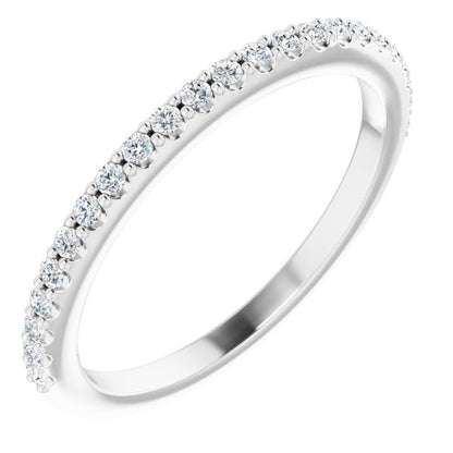 1/5 CTW Natural Diamond Band, 1.8 mm