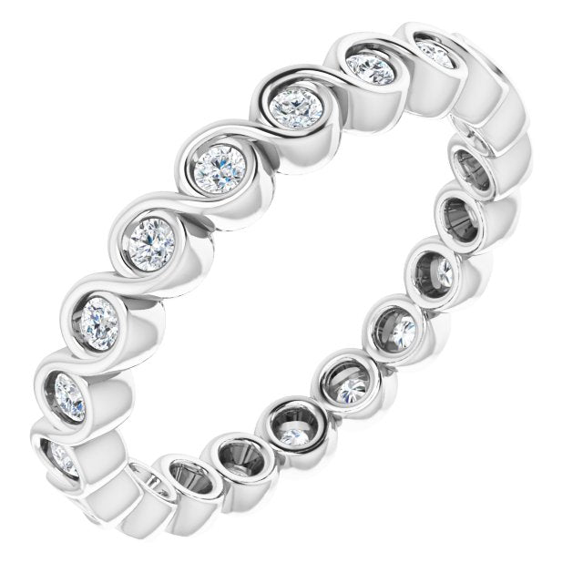 1/3 CTW Natural Diamond Eternity Band, 4.52 mm