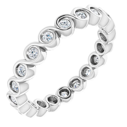 1/3 CTW Natural Diamond Eternity Band, 4.52 mm