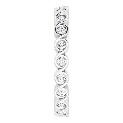 1/3 CTW Natural Diamond Eternity Band, 4.52 mm