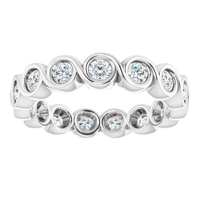 7/8 CTW Natural Diamond Eternity Band, 3.31 mm