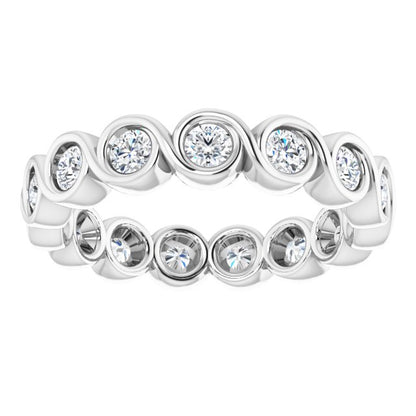 7/8 CTW Natural Diamond Eternity Band, 3.31 mm