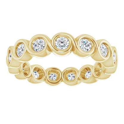3/4 CTW Natural Diamond Eternity Band, 3.66 mm