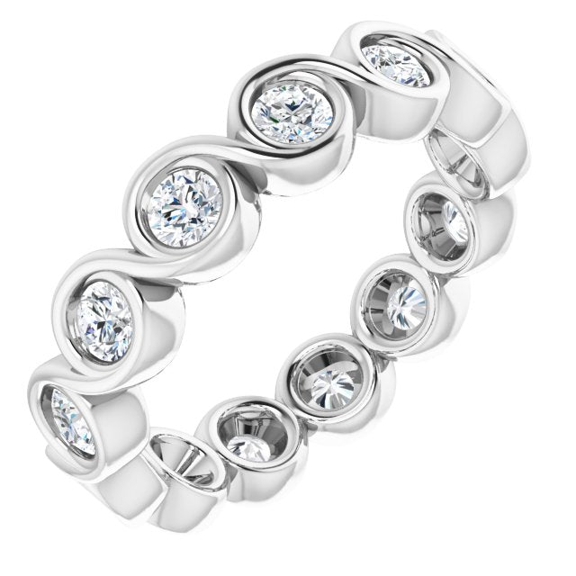 9/10 CTW Natural Diamond Eternity Band, 3.66 mm