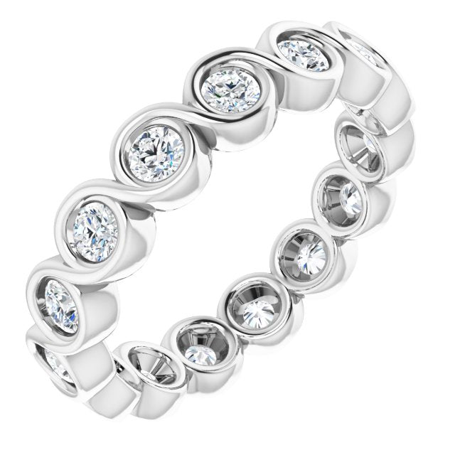 7/8 CTW Natural Diamond Eternity Band, 3.31 mm