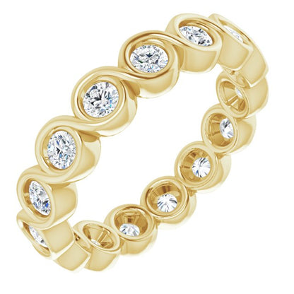 3/4 CTW Natural Diamond Eternity Band, 3.66 mm