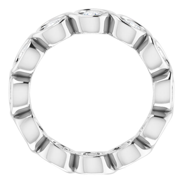 1 1/3 CTW Natural Diamond Eternity Band, 4.01 mm