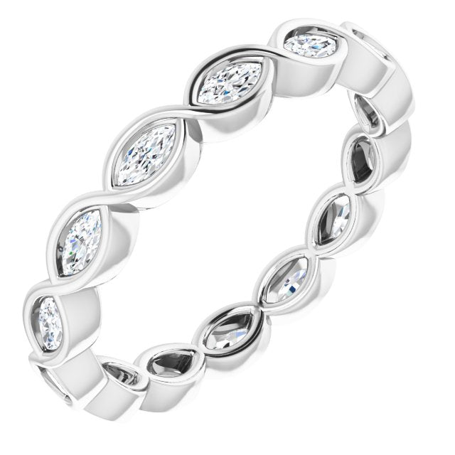1/2 CTW Natural Diamond Eternity Band, 3.16 mm