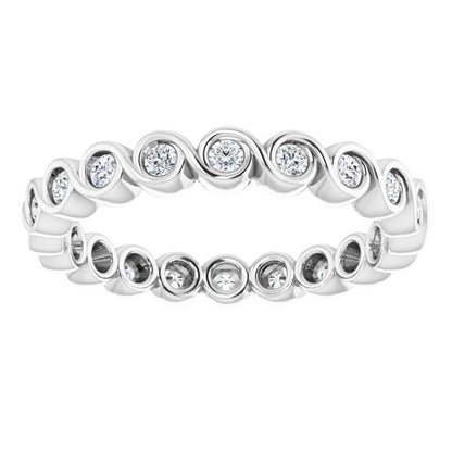 1/3 CTW Natural Diamond Eternity Band, 4.52 mm